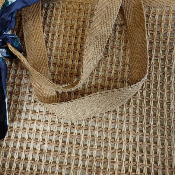 Rafia Tote Bag OS - Picture 6 of 12